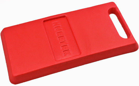 Kneetek Kniekissen RedPad, Knieschutzpolster für optimale Entlastung beim Arbeiten auf Knien