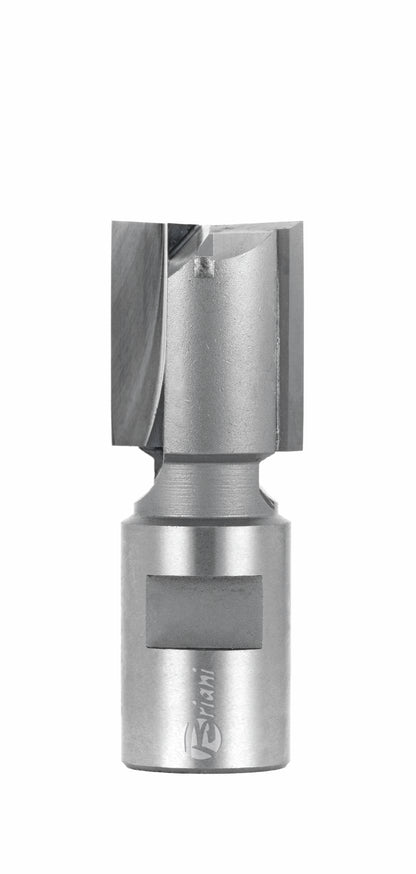 Nutfräser mit Bohrschneide M12 aus Hartmetall, Rechtslauf, Schneide 2+1, Arbeitslänge 25 mm, Gesamtlänge 70 mm, Schaft M12X1 mm, Ø 10 mm