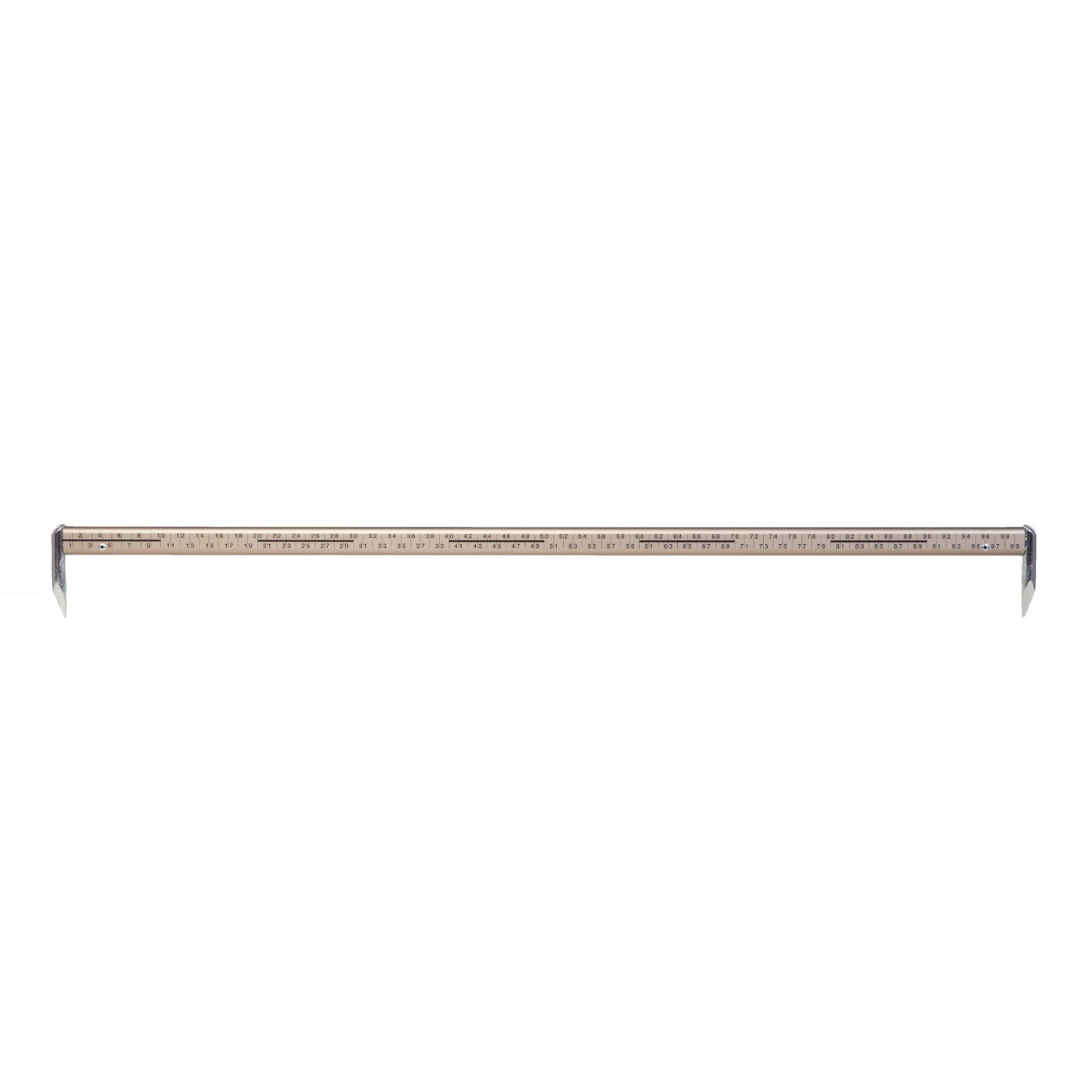 Anreißmeterstock 100 cm, Aluminium