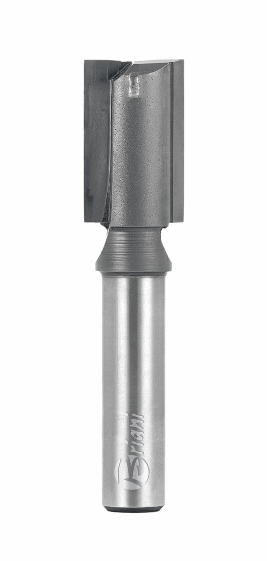 Nutfräser mit Bohrschneide aus Hartmetall, Rechtslauf, Schneide 2+1, Arbeitslänge 25 mm, Gesamtlänge 70 mm, Schaft 10 mm, Ø 12 mm