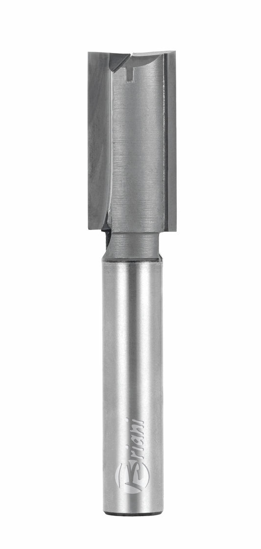 Nutfräser mit Bohrschneide aus Hartmetall, Rechtslauf, Schneide 2+1, Arbeitslänge 35 mm, Gesamtlänge 90 mm, Schaft 12 mm, Ø 20 mm