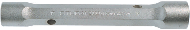 STUBAI Steckschlüssel massiv DIN-896A CV verchromt 14x15 mm