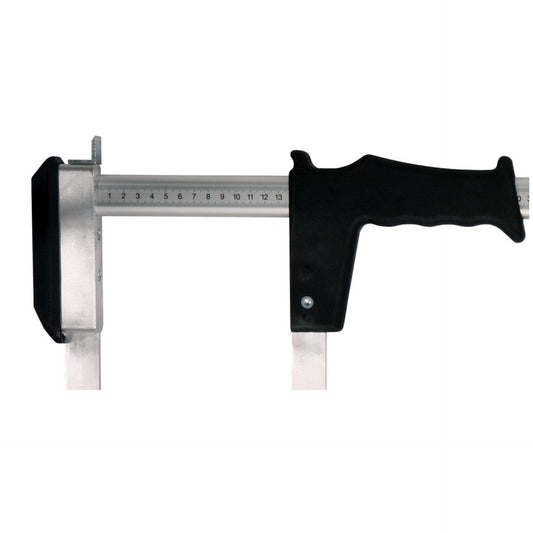 NESTLE Wandmesskluppe 90 cm | Wanddicke schnell & exakt messen | ideal für Türen/Fenster im Altbau | Innen/ Außenmessung | Messbereich 100/90 cm | PID 21103000