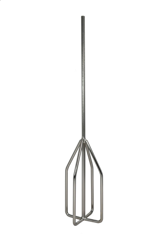 epi Drahtrührer aus Edelstahl DR Edelstahl V2A, Ø130 mm, Schaft SW10