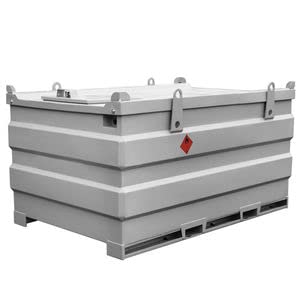 Pressol mobiSTEEL-3000 l-doppelwandig, Stahl-Tankzubehör-230 V-60 l-F