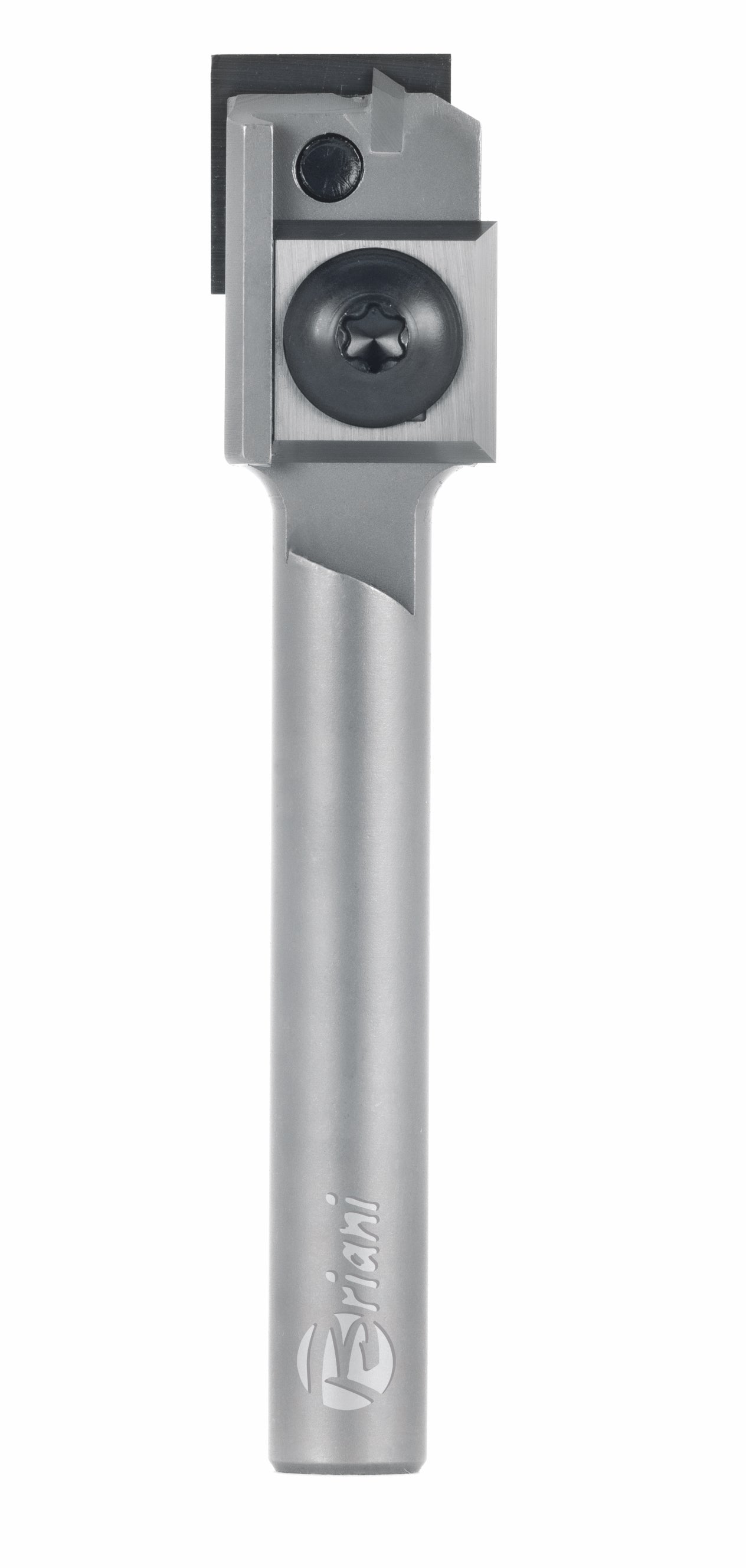 Wendeplatten Nutfräser mit Bohrschneide aus Hartmetall, Rechtslauf, Schneide 2+1, Arbeitslänge 20 mm, Gesamtlänge 70 mm, Schaft 8 mm, Ø 20 mm
