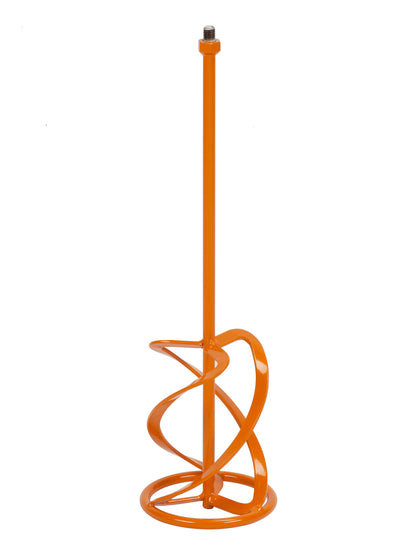 epi Mörtelrührer S rechtsgewendelt 160 mm, M14 x 2,0, 600 mm, mit 3 Rührschenkeln und Schutzring, für Mörtel, Putz, Spachtelmassen und Dämmstoffe, robuste Stahlkonstruktion