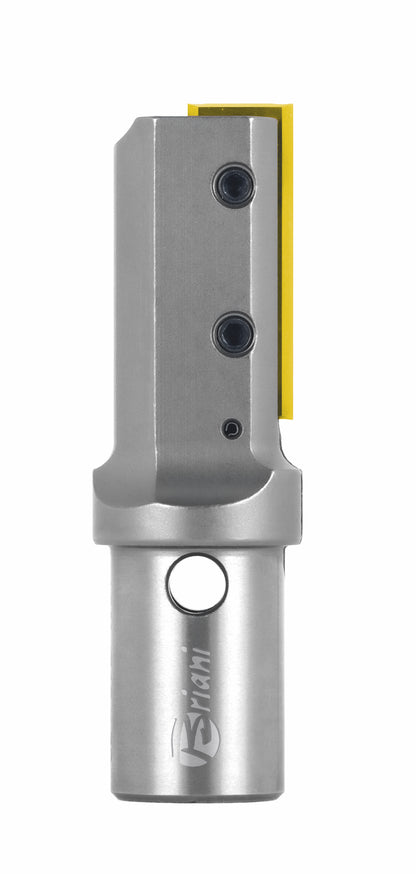 Nutfräser mit Wendemesser M10 aus Hartmetall, Rechtslauf, Schneide 1, Arbeitslänge 20 mm, Gesamtlänge 58 mm, Schaft M10X1,5 mm, Ø 12 mm