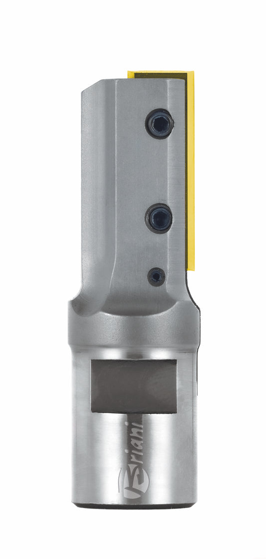 Nutfräser mit Wendemesser M12 aus Hartmetall, Rechtslauf, Schneide 1, Arbeitslänge 50 mm, Gesamtlänge 85 mm, Schaft M12X1 mm, Ø 20 mm