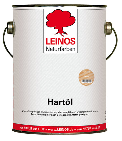 LEINOS Holzöl 2,5 l | Farbloses Hartöl für Möbel, Tische & Arbeitsplatten | Möbelöl für Teak, Eiche & weitere Hölzer | Natürliche Imprägnierung & Versiegelung mit langanhaltendem Schutz innen