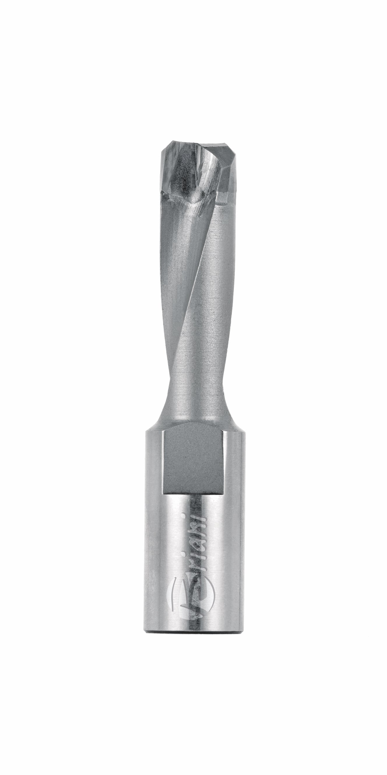 Nutfräser für Domino System aus Hartmetall, Rechtslauf, Schneide 2, Arbeitslänge 28 mm, Gesamtlänge 49 mm, Schaft M6X0,75 mm, Ø 10 mm