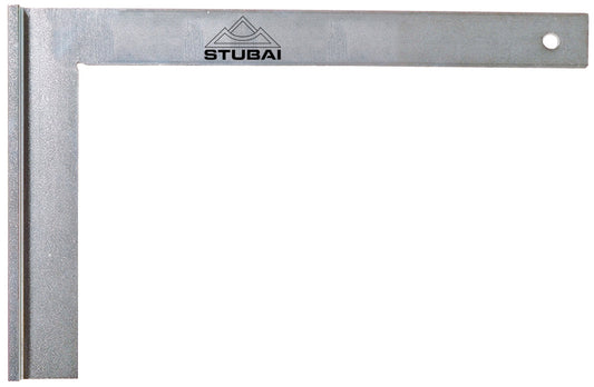 STUBAI Schlosserwinkel mit Anschlag – 500 mm Länge – robuster Anschlagwinkel aus gehärtetem Stahl – präzise Rechtwinkligkeit – ideal für Metallbau, Werkstatt, Industrie