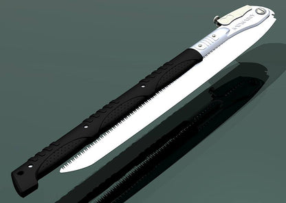 Silky Katanaboy grobes Ersatzblatt 500 mm, Ersatzklinge 404-50 mit XL Mirai-Me Verzahnung, 5 Zähne/30 mm, flexibler Kern, harte Oberfläche, für schnelle saubere Schnitte in starkem Holz, nachschärfbar