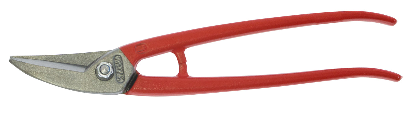 Metallschere 250 mm | Für gerade & kreisförmige Schnitte | Figurenschere & Lochschere für Stahlblech | Vielseitige Blechschere für präzises Arbeiten im Metallbau, Handwerk & Industrie