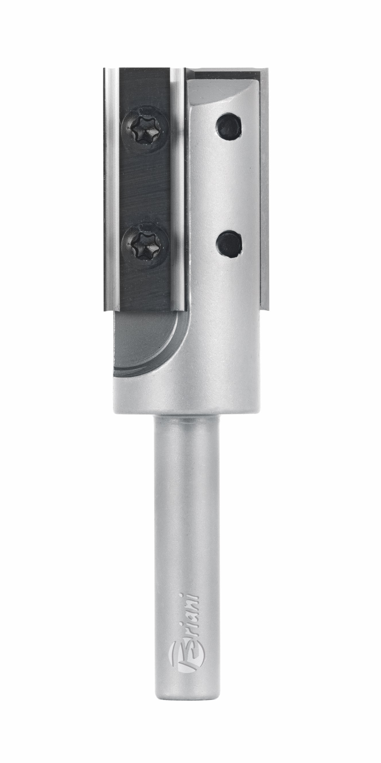 Nutfräser mit Wendemesser aus Hartmetall, Rechtslauf, Schneide 2, Arbeitslänge 19,5 mm, Gesamtlänge 65 mm, Schaft 8 mm, Ø 22 mm
