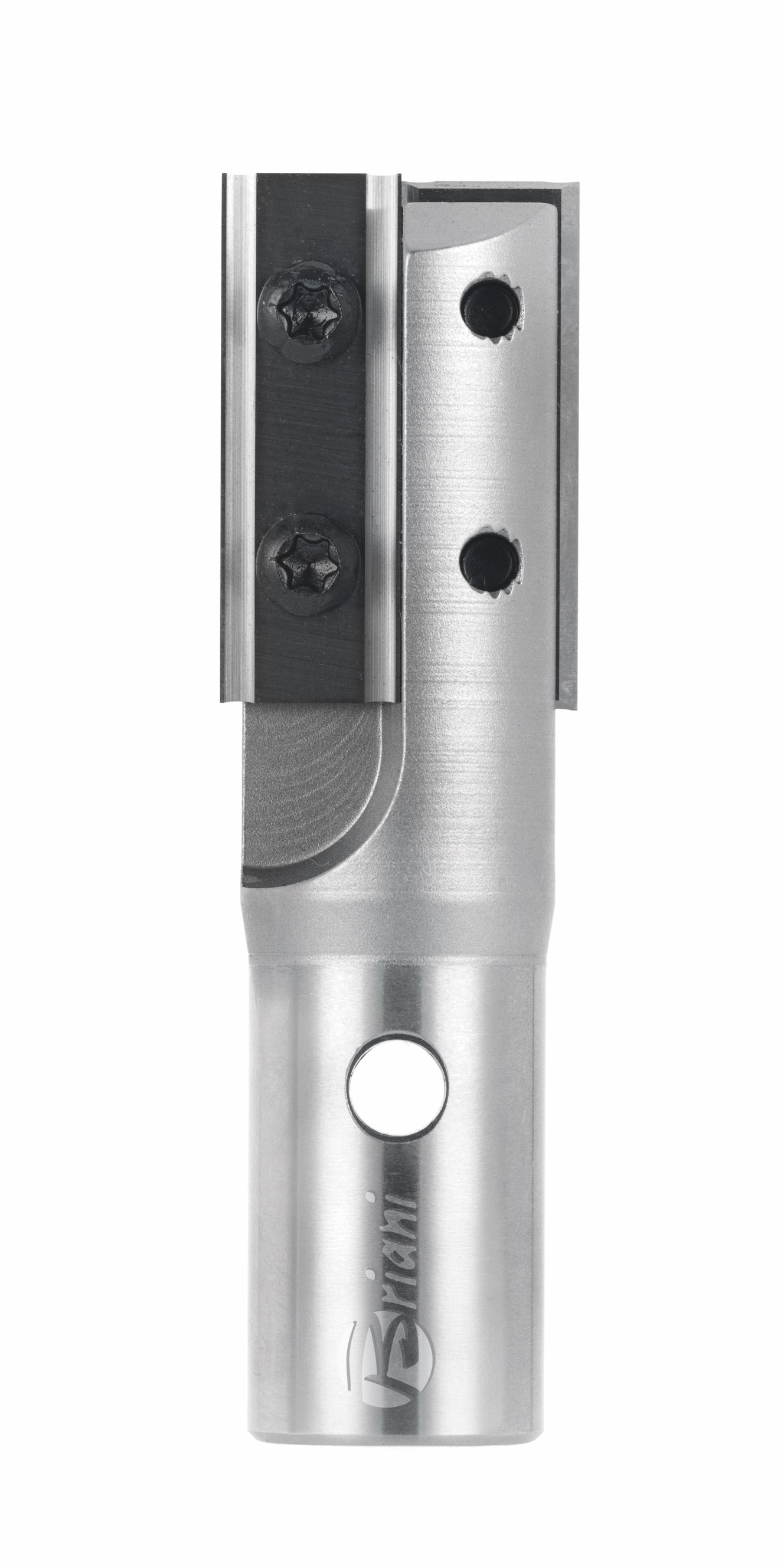 Nutfräser mit Wendemesser M10 aus Hartmetall, Rechtslauf, Schneide 2, Arbeitslänge 29,5 mm, Gesamtlänge 70 mm, Schaft M10X1,5 mm, Ø 15 mm