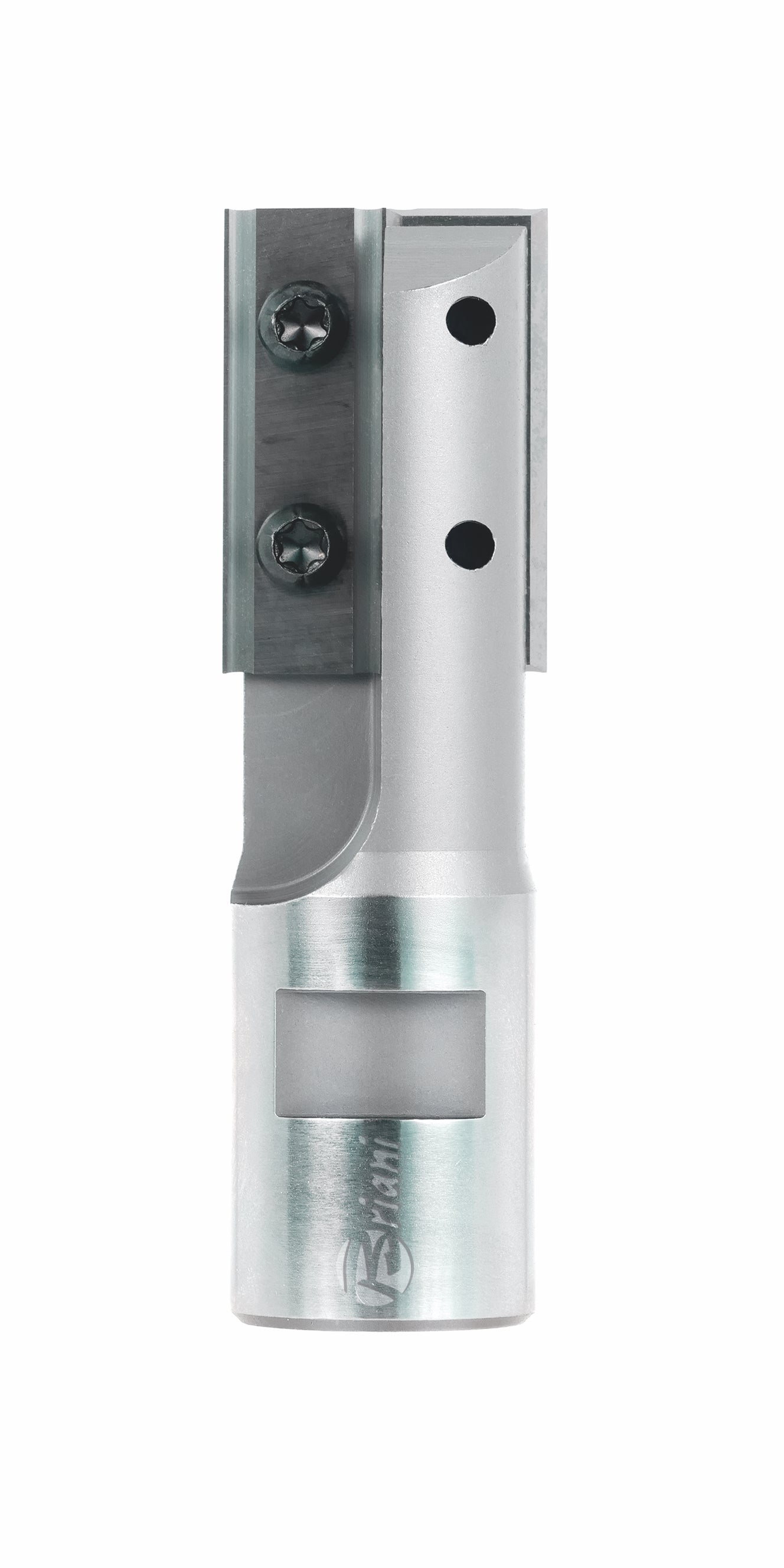 Nutfräser mit Wendemesser M12 aus Hartmetall, Rechtslauf, Schneide 2, Arbeitslänge 29,5 mm, Gesamtlänge 70 mm, Schaft M12X1 mm, Ø 18 mm