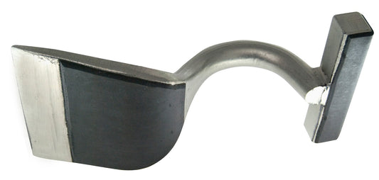 Stubai Schaleisen gerade 140 mm vulkanisiert Art. 278002VU, geschmiedetes Spenglerwerkzeug aus Werkzeugstahl, 2600 g, für präzises Formen, Richten und Falzen von Blech im professionellen Einsatzalltag