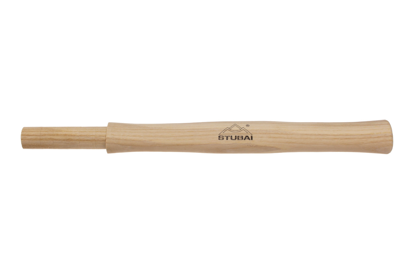 STUBAI ERSATZSTIEL Esche 350 mm | passender Ersatzstiel für Kunststoffhammer | ergonomisch, unlackiert & robust | Ersatzteil für STUBAI Werkzeuge | Made in Austria | 278520