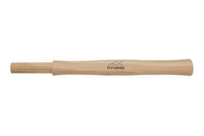 STUBAI ERSATZSTIEL Esche 350 mm | passender Ersatzstiel für Kunststoffhammer | ergonomisch, unlackiert & robust | Ersatzteil für STUBAI Werkzeuge | Made in Austria | 278520