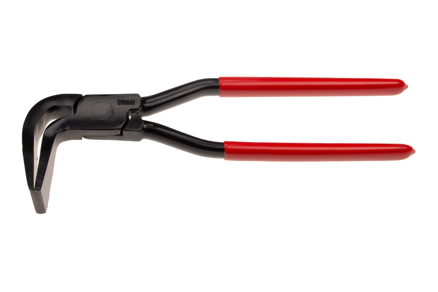 Stubai Falzzange Medium 90° gebogen 40 mm – Spenglerwerkzeug aus C45 Carbonstahl, schwarz KTL-beschichtet, kurzer handlicher Griff, Einstecktiefe 40 mm, 250 mm, 640 g