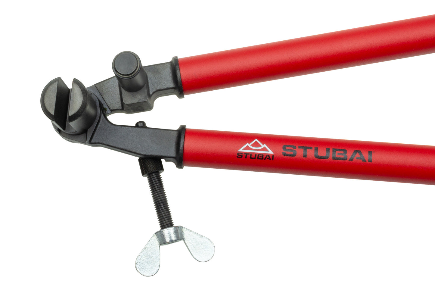 STUBAI Rinnenträger-Abbiegezange 600 mm | Kompakter Aluminium-Hebel | Verstellbarer Biegewinkel | Abgleitrolle aus Stahl | Dachdecker- & Spenglerwerkzeug 282411