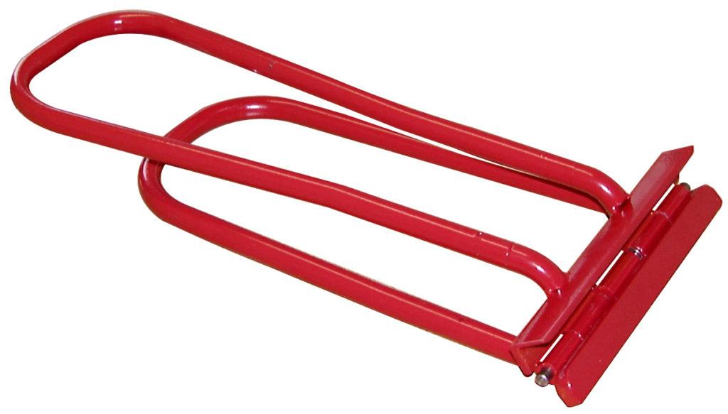 STUBAI Winkeldoppelfalzer 220 mm – Modell 282415 – zum Schließen von Winkelfalz zu Doppelstehfalz in einem Arbeitsgang – hochwertiges Blechwerkzeug, 2500 g, rot lackiert – Made in Austria