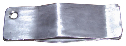 STUBAI Restrollenklammer 110×46 mm – V2A Spannklammer aus Edelstahl – zum schnellen Verspannen von Restrollen & Zuschnitten – mit Aufhängbohrung – 160 g – Made in Austria – Art. 284301
