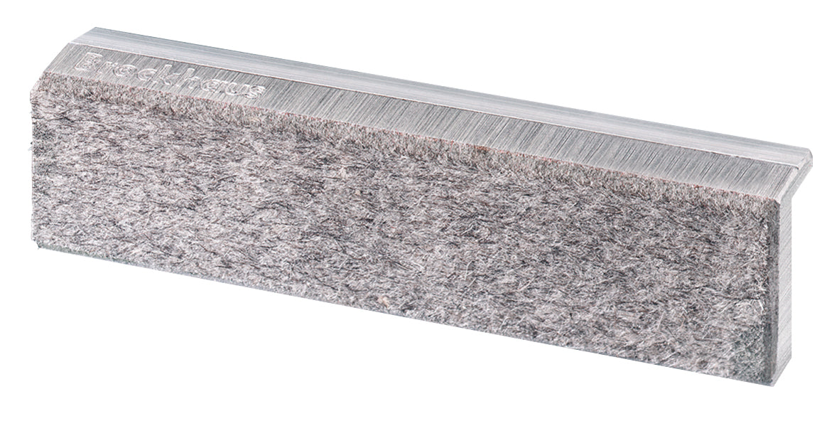 HEUER Magnet-Schutzbacke Typ Fi für Schraubstock 125 mm, Aluminium-Filzbelag