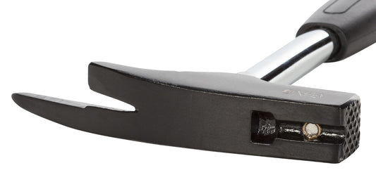Ruthe Latthammer 795 g Stahlrohr mit Kopfsicherung, Nagelrille und Magnet - DIN 7239 / VPA-GS geprüft