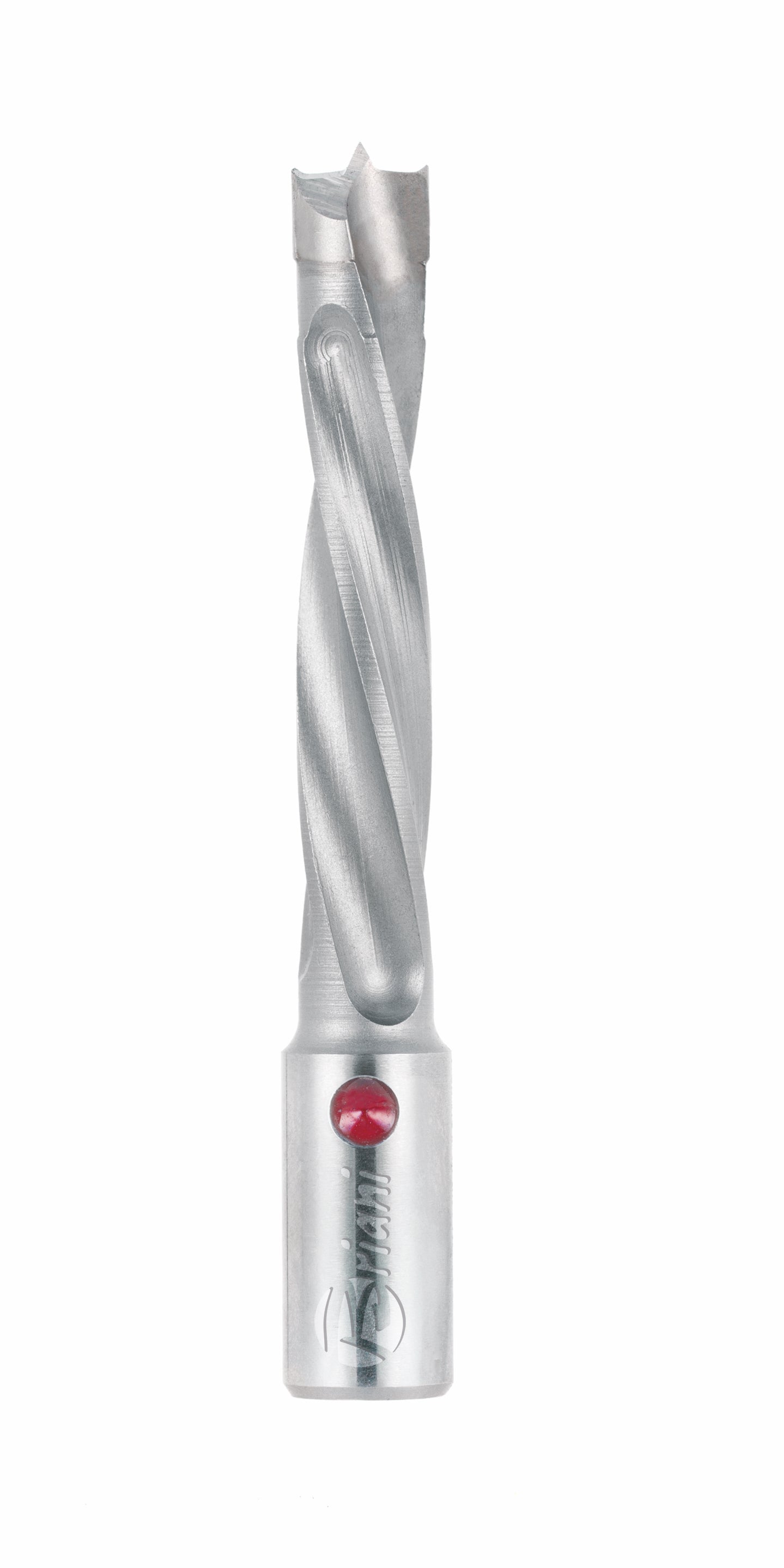 Dübellochbohrer aus Hartmetall, Linkslauf Schneide 2/V2, Arbeitslänge 43 mm, Gesamtlänge 70 mm, Schaft 10X20 mm, Ø 5 mm