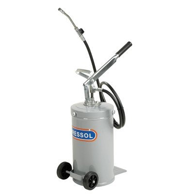 Pressol Fettabgabegerät-fahrbar, 16-kg-Behälter-handbetrieben