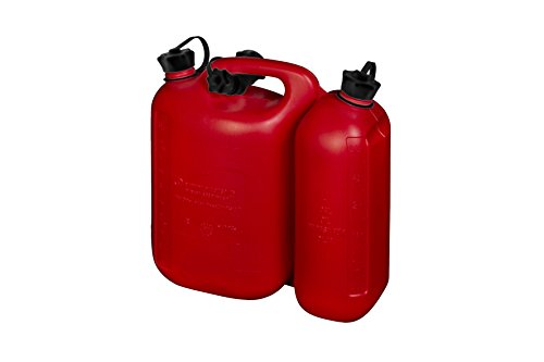 Pressol Doppel-Kraftstoffkanister-5 l-3 l, PE-mit starrem Auslauf