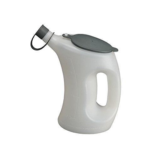 Pressol Messbecher mit Deckel-PE, 2 l-weiß-transparent