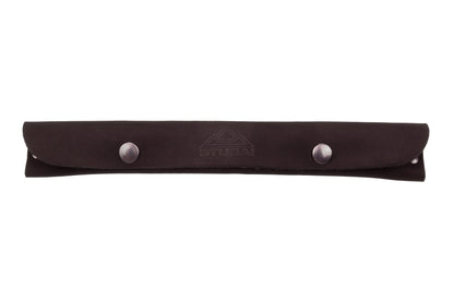 Schneidenschutz für Reifmesser | Lederschutz passend für Zugmesser & Ziehmesser | robuste Hülle für 240 mm Klingen | sicherer Schutz beim Transport & in der Werkstatt | Zubehör für Art.-Nr. 336003