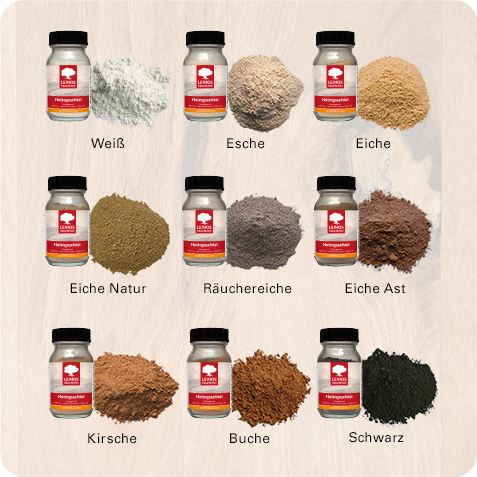 LEINOS 337 Holzspachtel 0,1l, Kirsche