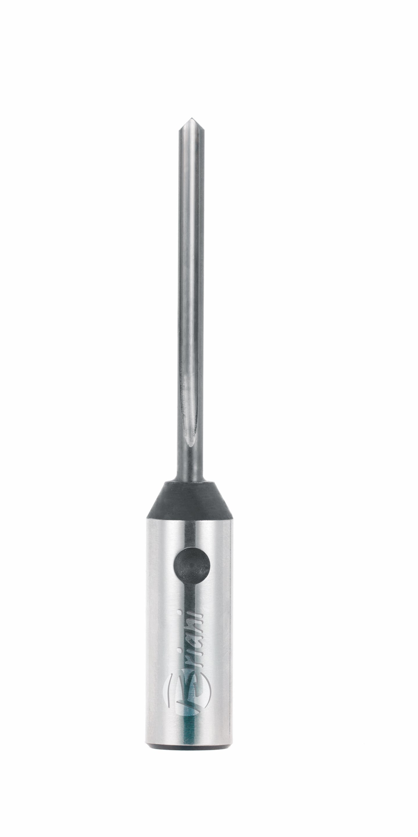 Dübelbohrer 90° aus Vollhartmetall - Schneide 1, 90° - Rechtslauf/Linkslauf, Arbeitslänge 18 mm, Gesamtlänge 57,5 mm, Schaft 10X30 mm, Ø 3 mm