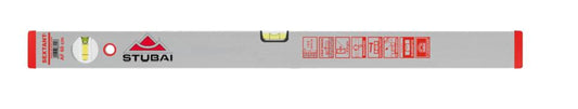 STUBAI ALU Wasserwaage FL silber elox. AF070 700 mm