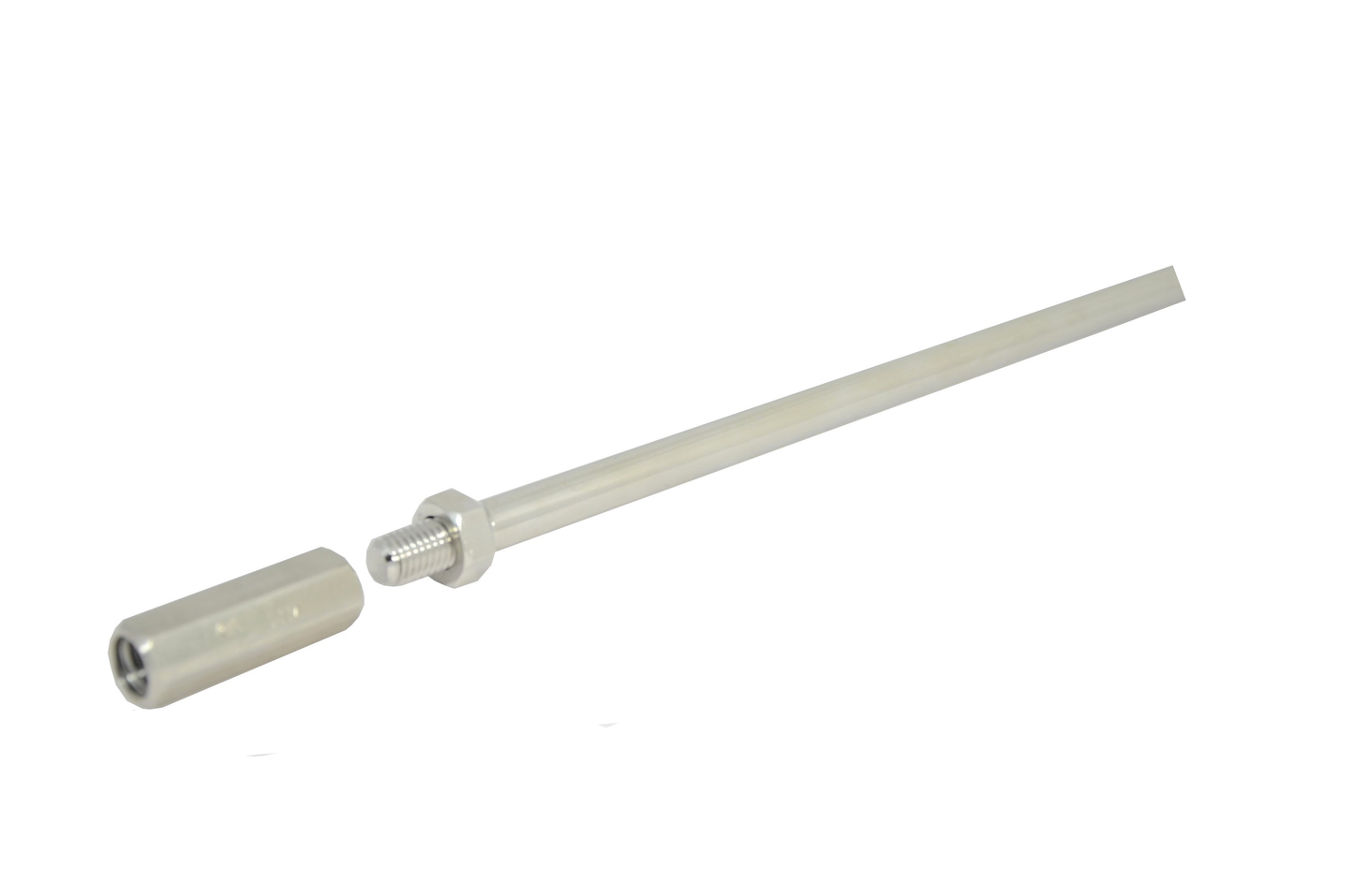 epi Edelstahl Rührer-Verlängerung B SW12, Länge 400 mm, Verbindungsadapter M14 x M14