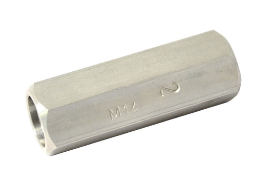 epi Edelstahl-Adapter M14i / M14i, Anschluss M14x2,0 X M14x2,0