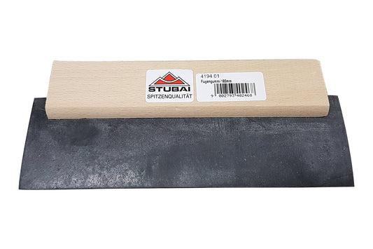 STUBAI Fugengummi 300 mm – Profi-EPDM-Rakel für gleichmäßiges Verfugen von Fliesenfugen bis 5 mm. Silikonfrei, flexibel, widerstandsfähig, temperatur- und chemikalienbeständig, leicht zu reinigen.