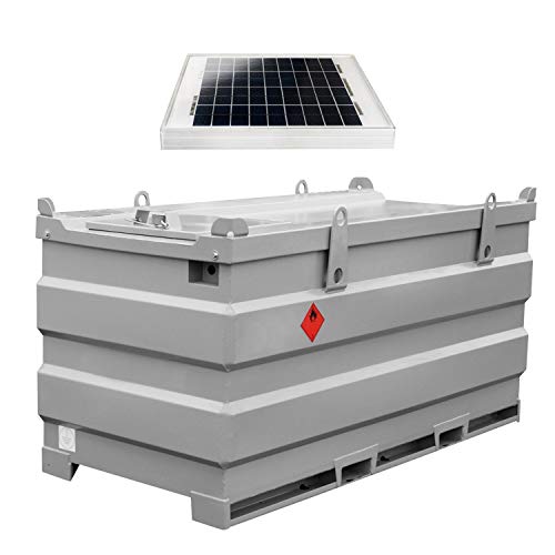 Pressol mobiSTEEL-2000 l-doppelwandig, Stahl-mit Solarpumpenset-10 W