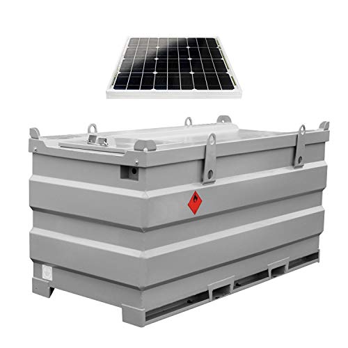 Pressol mobiSTEEL-2000 l-doppelwandig, Stahl-mit Solarpumpenset-30 W
