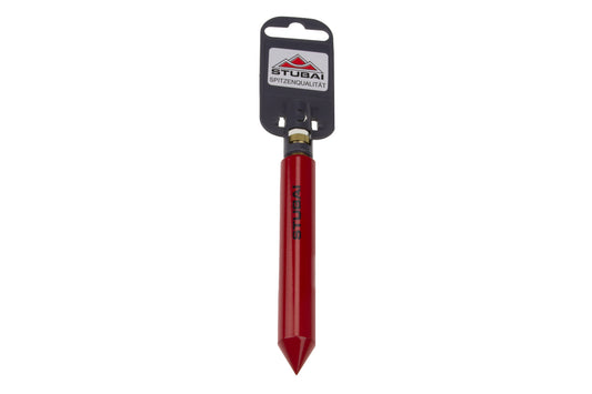 STUBAI Senklot lange Form 140 mm aus Stahl, fein poliert, mit abschraubbarer Messingschraube, zum Prüfen von Vertikalitäten und Lotrechten, für präzise Messungen im Bau, Handwerk, Ausbau und Montagen.