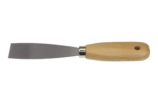 STUBAI 445403 Malerspachtel 50 mm – konisch geschliffenes Blatt, Holzheft & Aufhängeloch – 70 g – Profi-Spachtel zum Glätten, Spachteln & Ausbessern – langlebige Qualität – Made in Austria