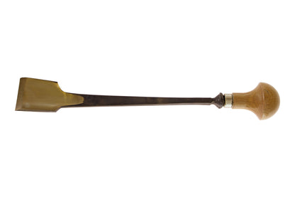 STUBAI Geigenbaulöffel 30 mm – einseitig innen vorgeschliffen, handgeschmiedet aus Qualitätsstahl, 120 g – präzises Werkzeug für Geigenbau, Cello- & Instrumentenbau, Made in Austria