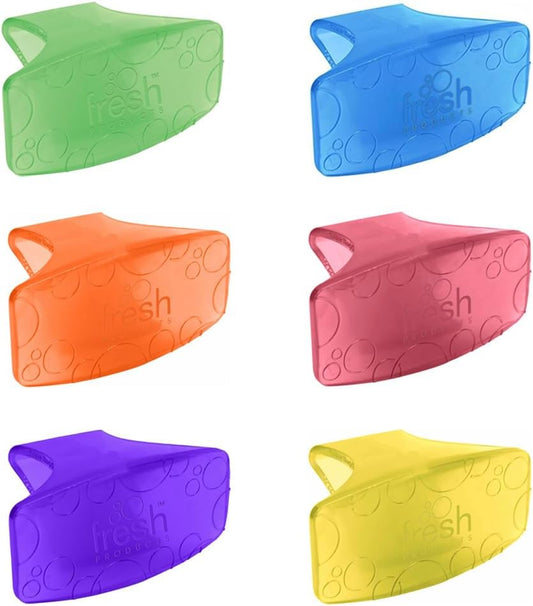 Bowl Clip Lufterfrischer – diskreter Duftclip für Toilettenrand & viele Einsatzbereiche, bis zu 30 Tage Frische, 100 % recyclebar, 30x intensiver als herkömmliche Randstecker