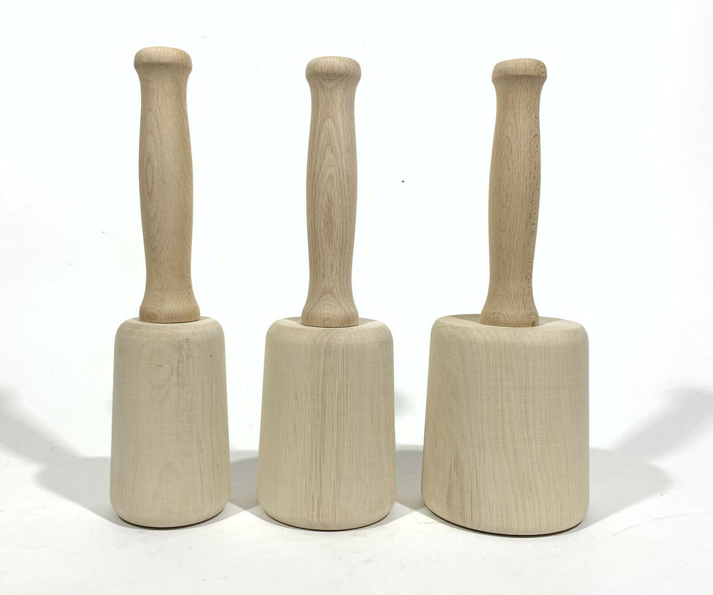 Stubai Bildhauerklüpfel | Holzschlegel   konisch | 70 mm | Länge: 290 mm | Gewicht: 400 g | Naturbuche gedrechselt | Holzhammer für Schnitzarbeiten | Schnitzhammer & Klopfwerkzeug zum Künstlerwerkzeug