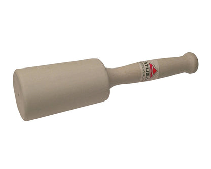 Stubai Bildhauerklüpfel | Holzschlegel   konisch | 80 mm | Länge: 290 mm | Gewicht: 620 g | Naturbuche gedrechselt | Holzhammer für Schnitzarbeiten | Schnitzhammer & Klopfwerkzeug zum Künstlerwerkzeug