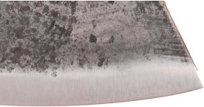 STUBAI Campingbeil Serles 800 g – Handgeschmiedet aus Kohlenstoffstahl, 240 mm, inkl. Lederscheide, geölter Hickorystiel – Outdoor, Bushcraft, Survival